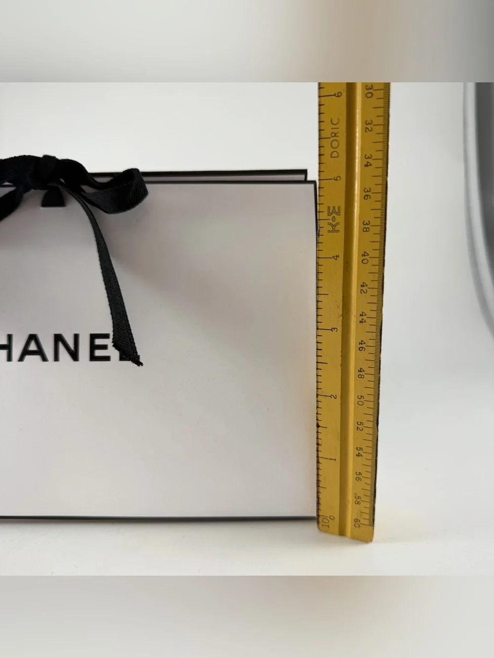 CHANEL white black